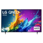 LG 139.7 cm (55 inch) 4K QNED Smart TV with Dolby Atmos (55QNED82T6A, Black)