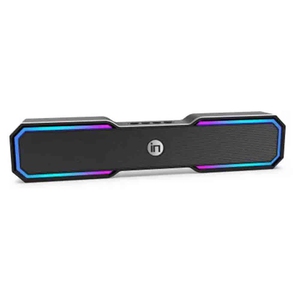 Inbase Aura D200 Gaming 16-Watt Wireless Bluetooth Portable Speaker Soundbar with Running RGB Lights