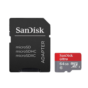 SanDisk Ultra A1 64 GB MicroSD Card Class 10 98 MBS Memory Card