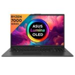 ASUS AMD Ryzen 5 7520U Mobile Processor(16 GB RAM|512 GB SSD|Windows 11 Home) 39.62 cm (15.6 inch) FHD OLED with MS Office(E1504FA-LK542WS, Black)